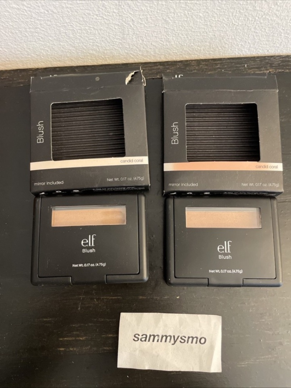 ELF e.l.f. Blush CANDID CORAL 83135 Mirror Pressed Powder x2 READ DESCTIPTION
